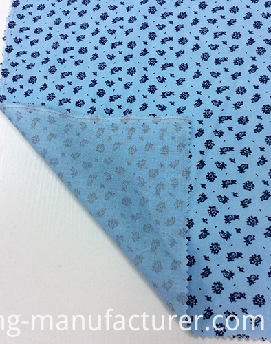 Floral Printed Cotton/ Linen Blending Garment and Textiles Fabric